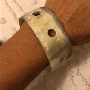 Horn cuff bracelet